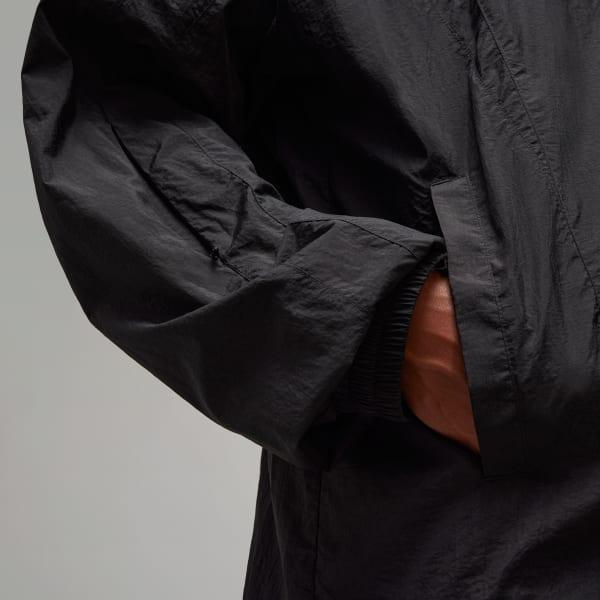 adidas Y-3 3-Stripes Nylon Shell Jacket Dark Blue XS Mens Product Image