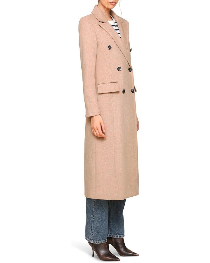 Double Breasted Sherpa Coat Product Image