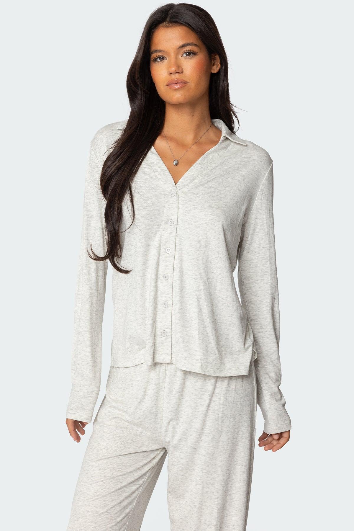 Justina Button Up Top Product Image