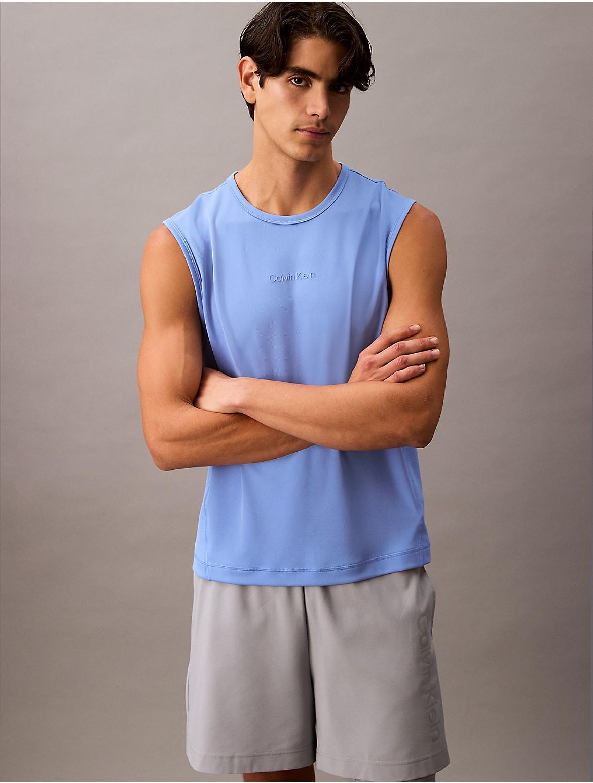 Calvin Klein Men's Modern Sport Tank Top - Red - L Product Image