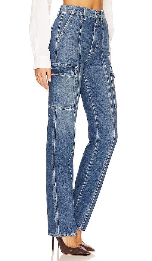 Harper High Rise Slim Cargo GRLFRND Product Image