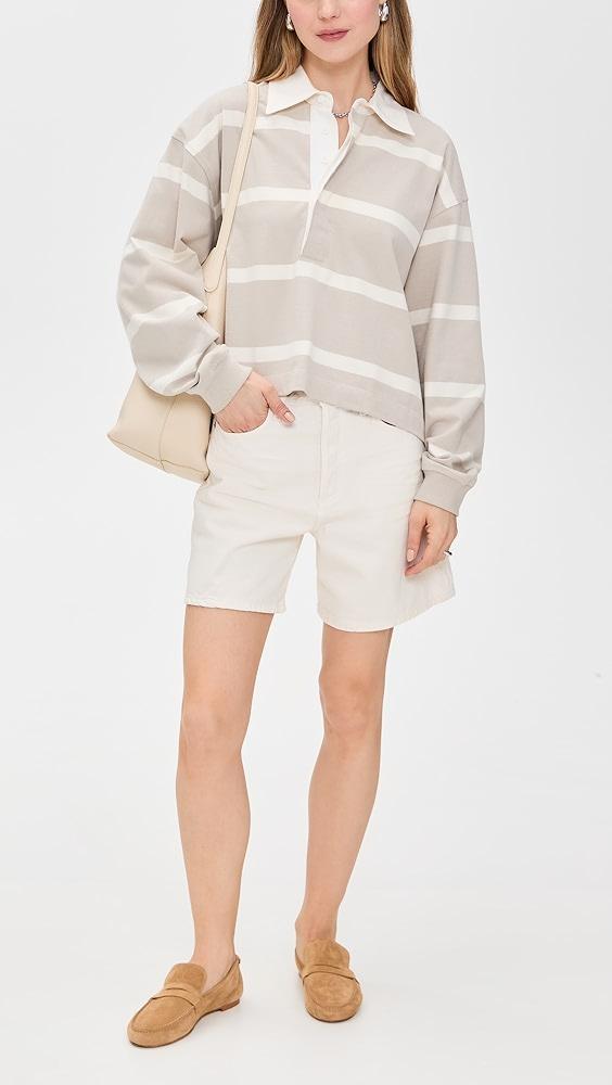 AGOLDE Dame High Rise Baggy Shorts | Shopbop Product Image