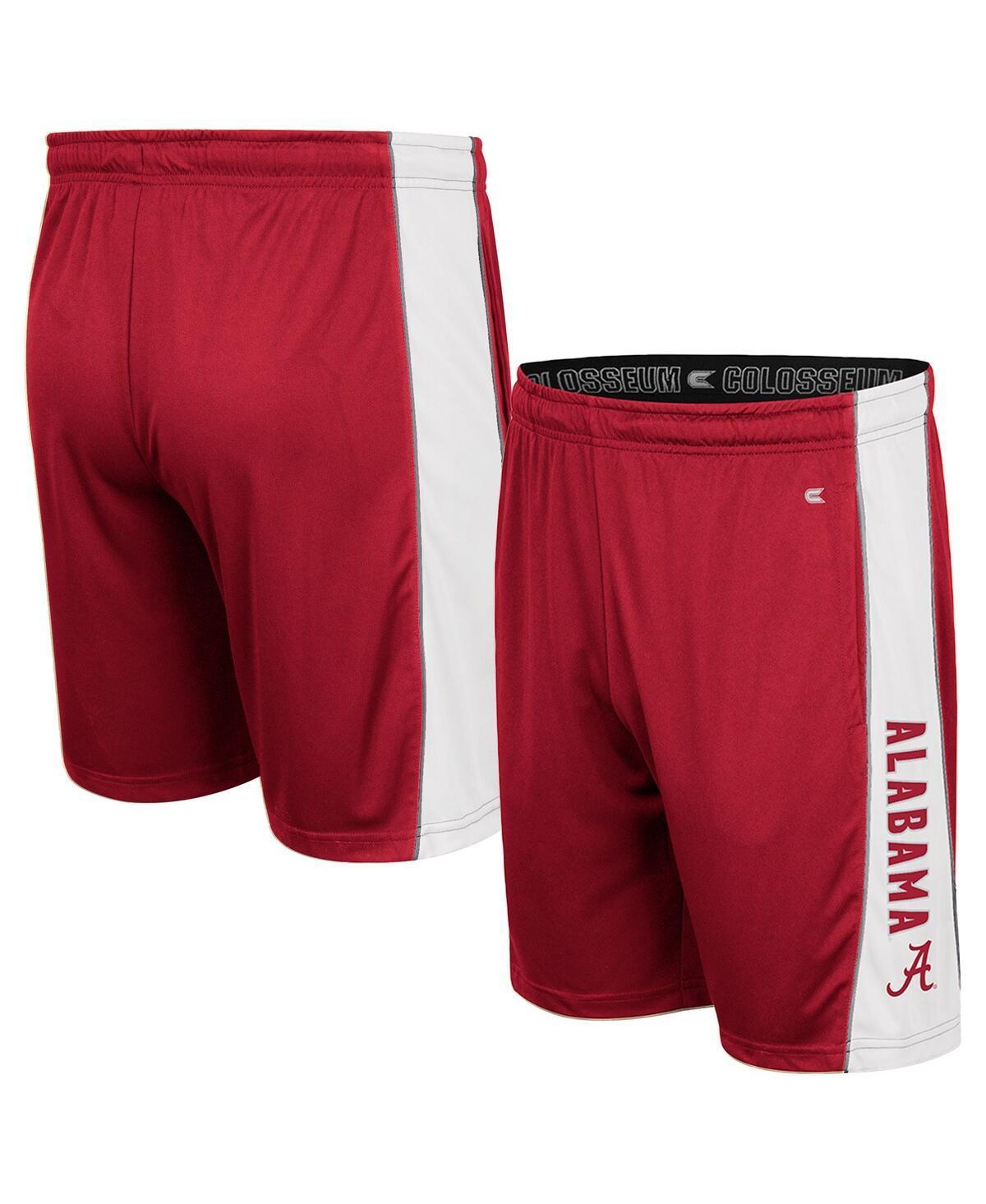 Men's Colosseum Crimson Alabama Crimson Tide Panel Shorts, Size: Small, Red Product Image