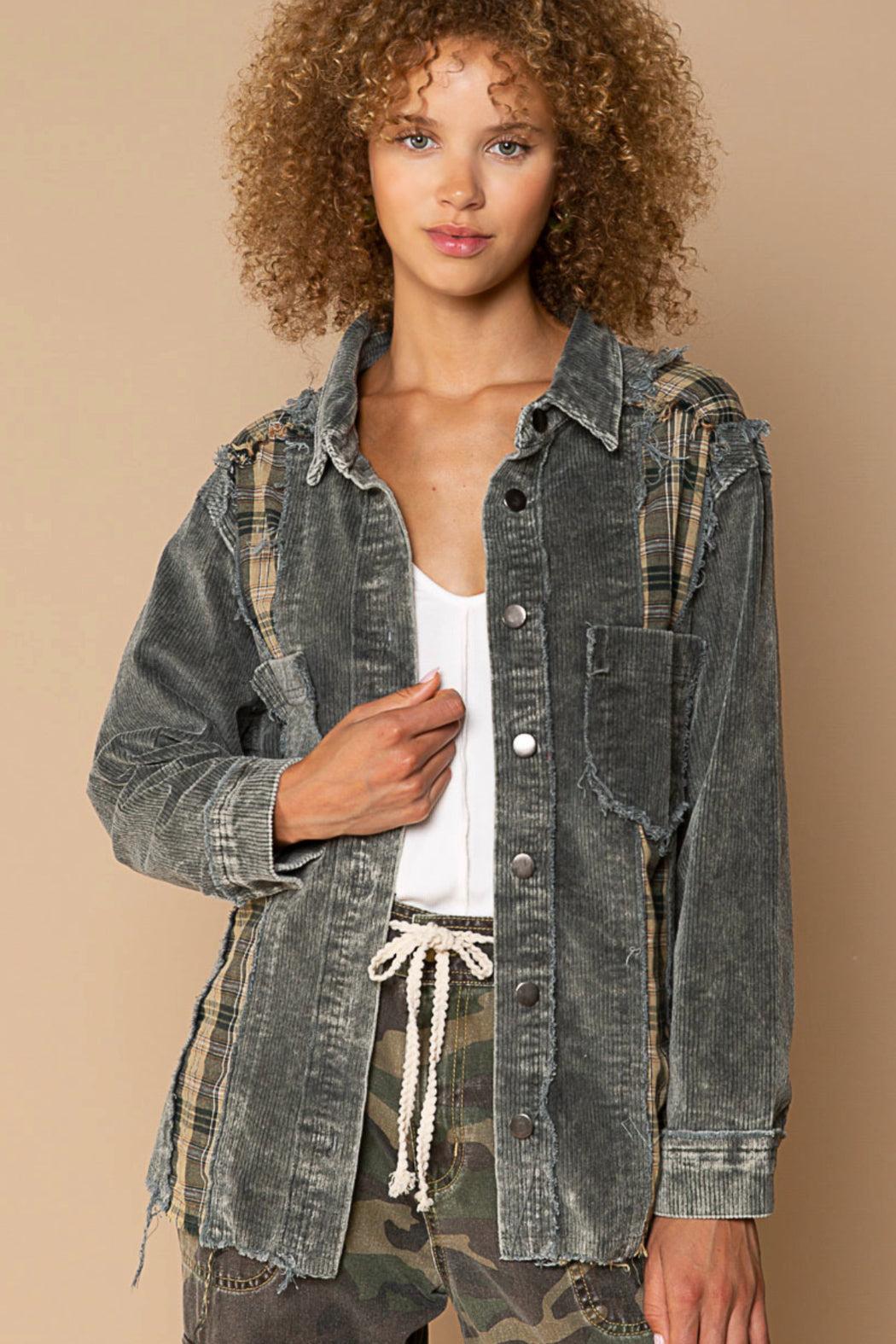 Corduroy Shacket Product Image