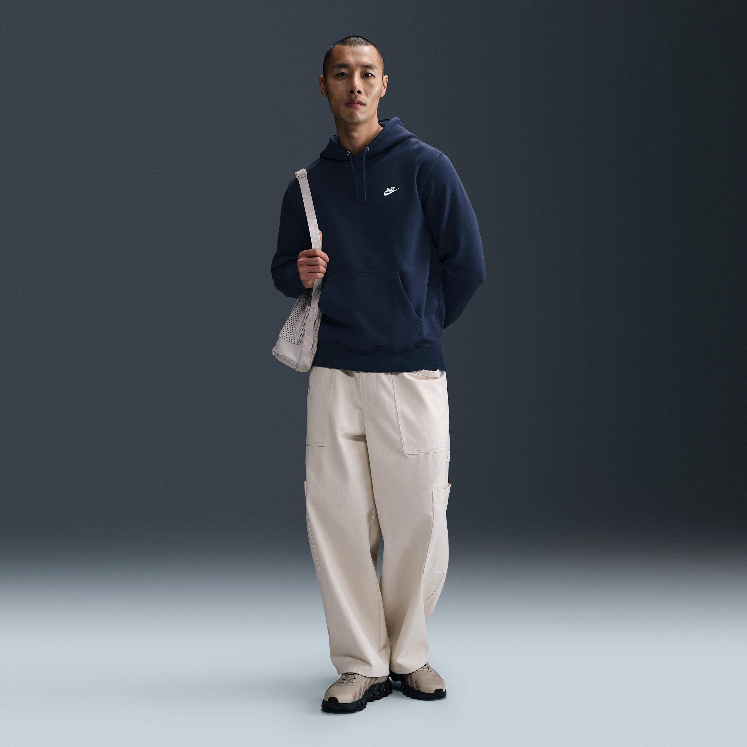 Nike Men's Club Pullover Fleece Hoodie Product Image