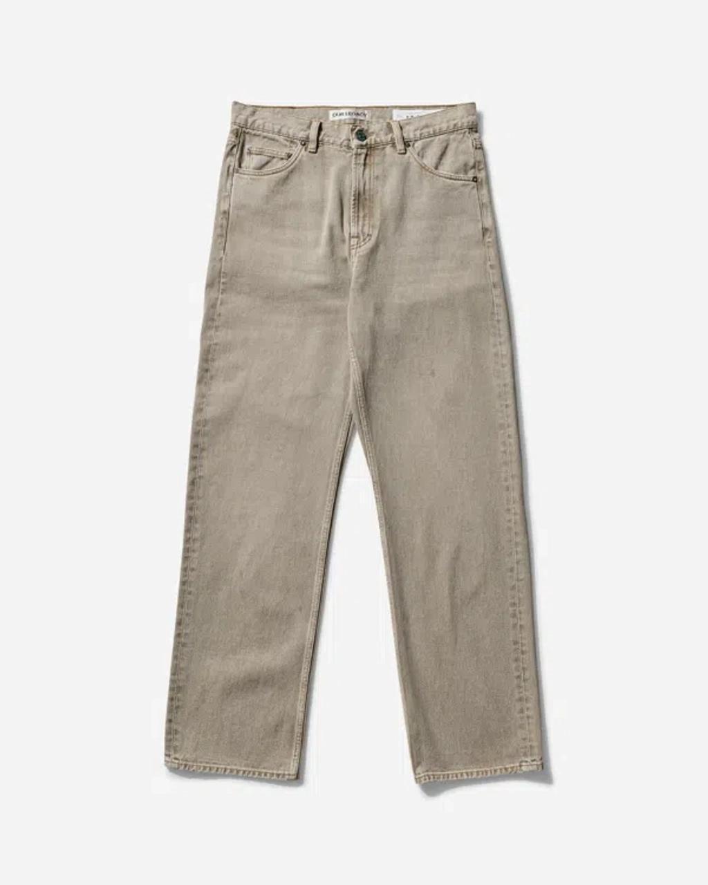 OUR LEGACY Men S Formal Cut Jeans Wet Sand In Beige Product Image