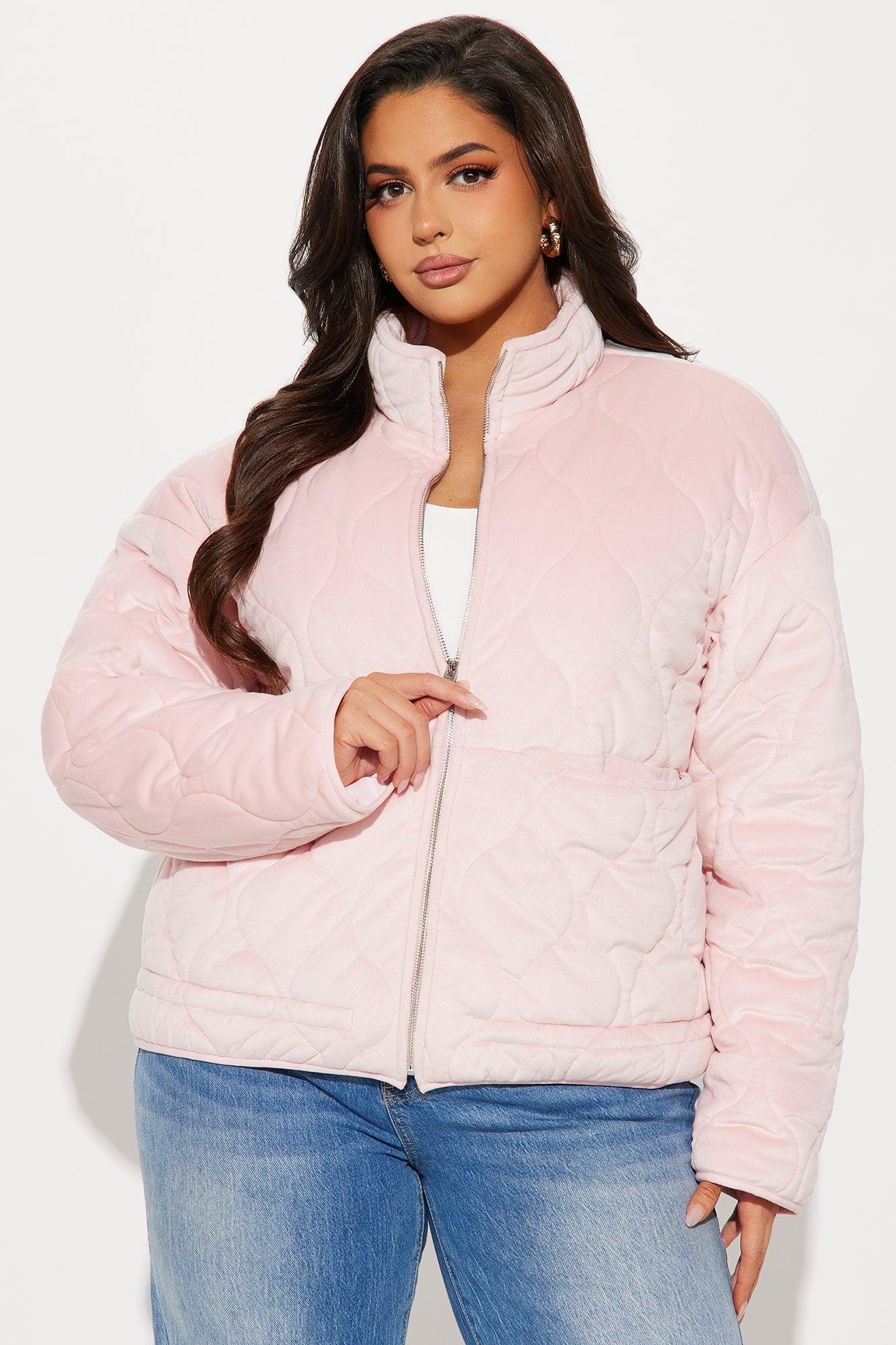 Ski Lift Lightweight Quilted Puffer Jacket - Pink Product Image