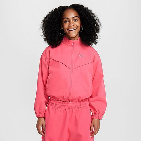 Women's Nike Sportswear Girls' Oversized Lightweight Jacket Product Image