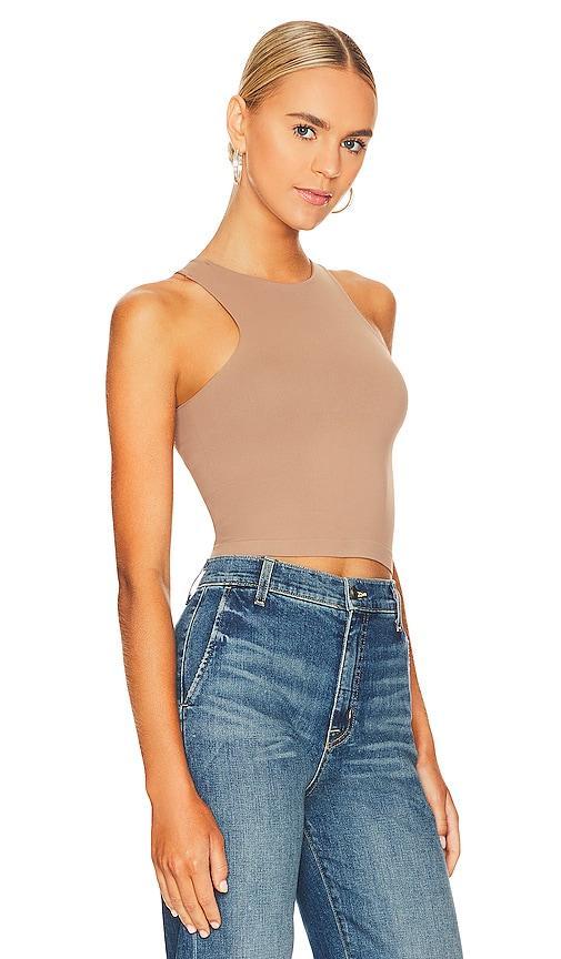 Free People Knit Clean Lines High Neck Sleeveless Camisole Product Image
