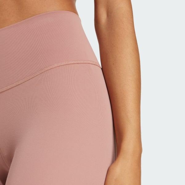 adidas All Me 7/8 Leggings Warm Clay M Womens Product Image