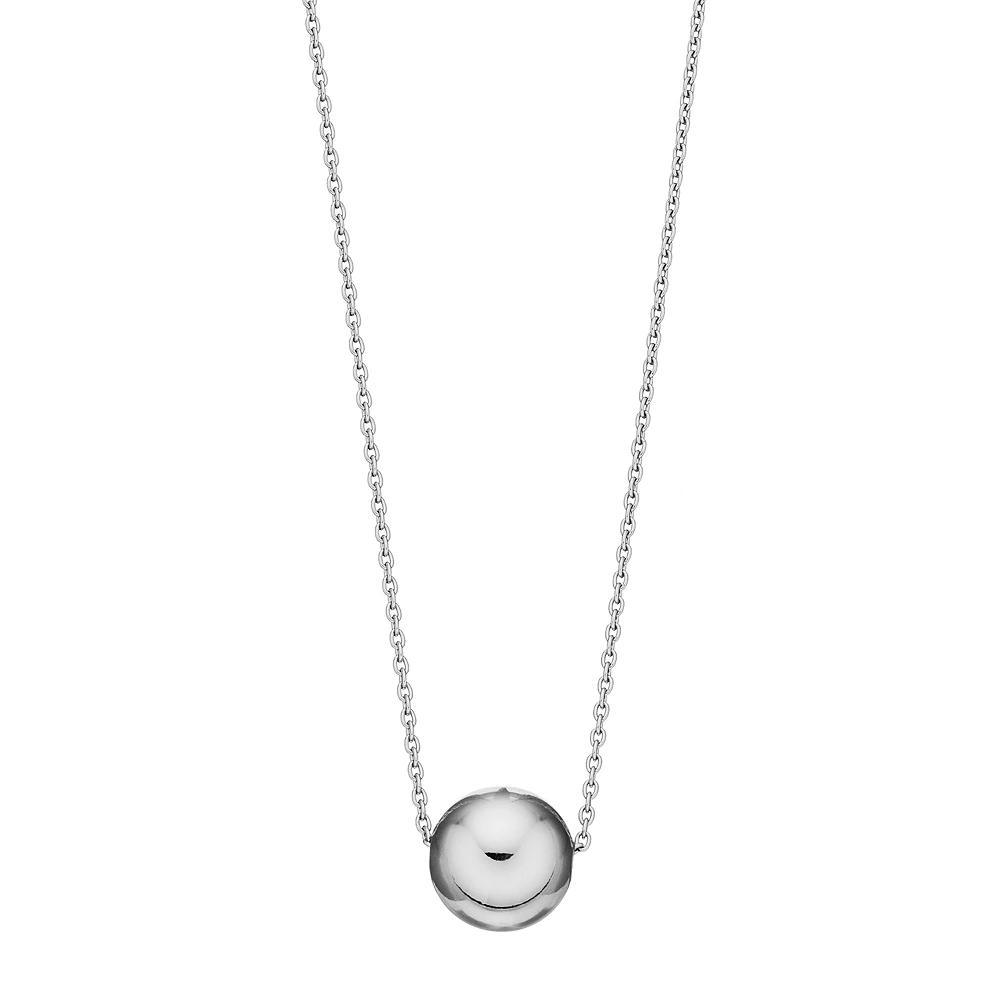 Sterling Silver Beaded Necklace, Women's Product Image