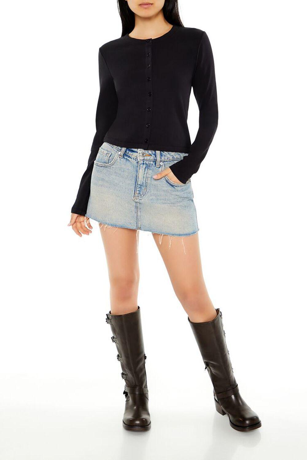 Jersey Cardigan Sweater | Forever 21 Product Image
