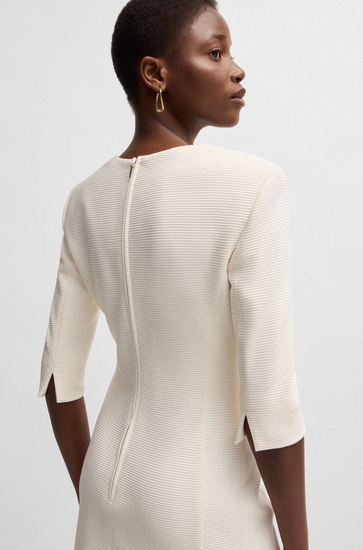 Bodycon dress in ottoman cotton Product Image