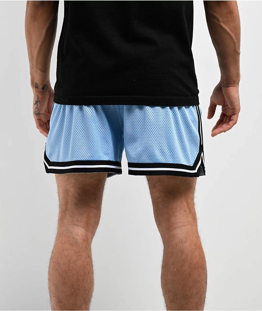 Empyre Bounce Blue Mesh Shorts Product Image