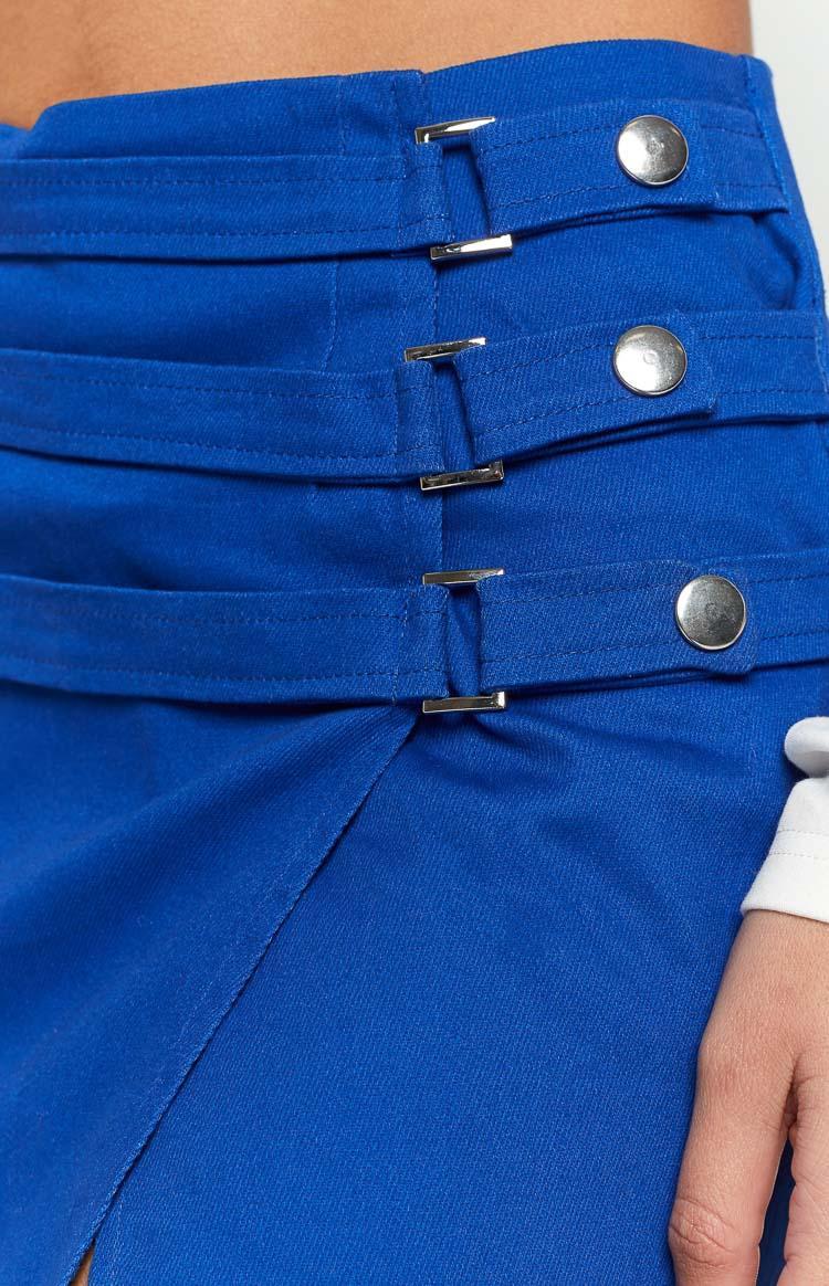 Revival Blue Mini Skirt Product Image