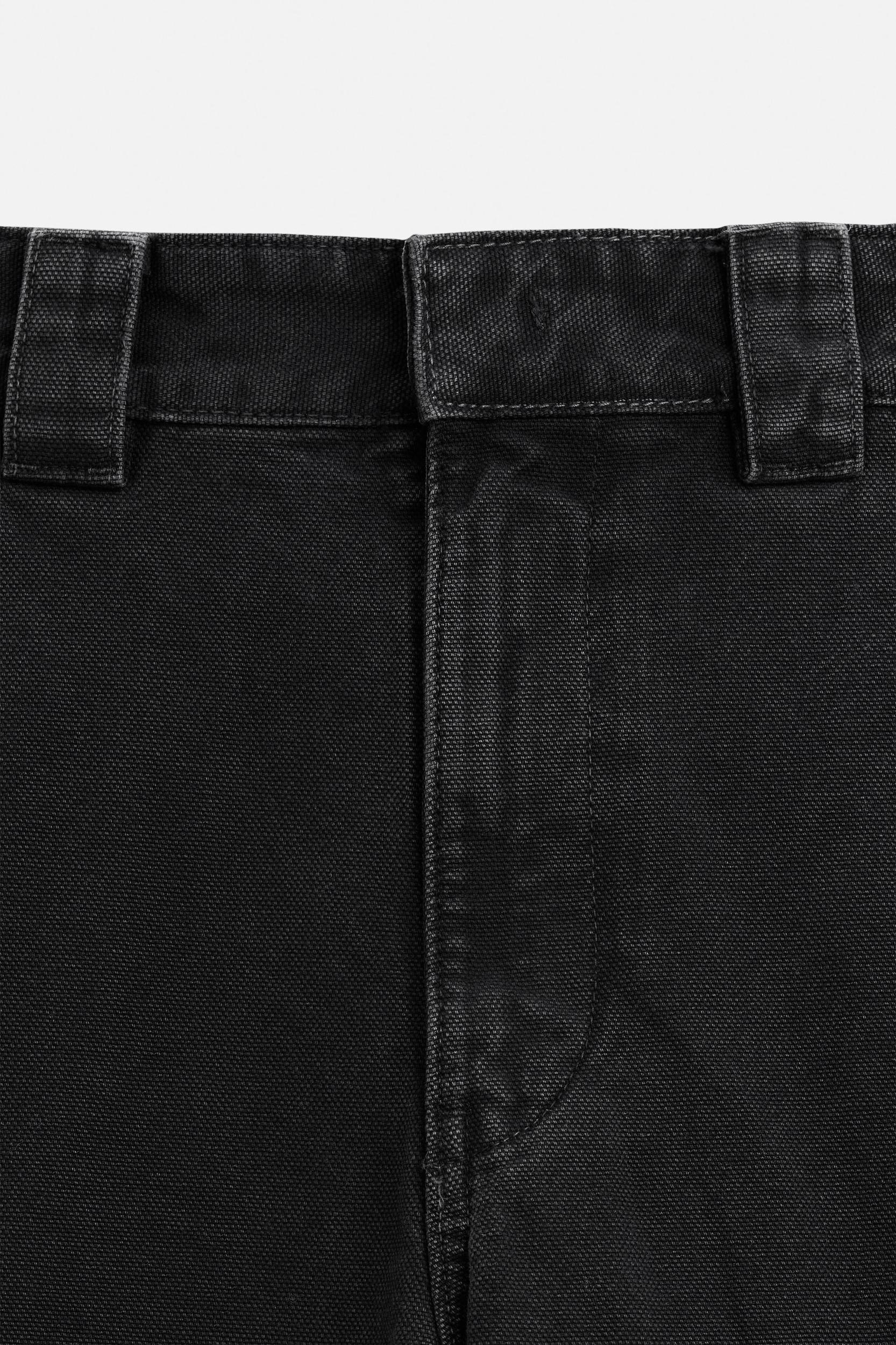STRAIGHT LEG UTILITY JEANS Product Image