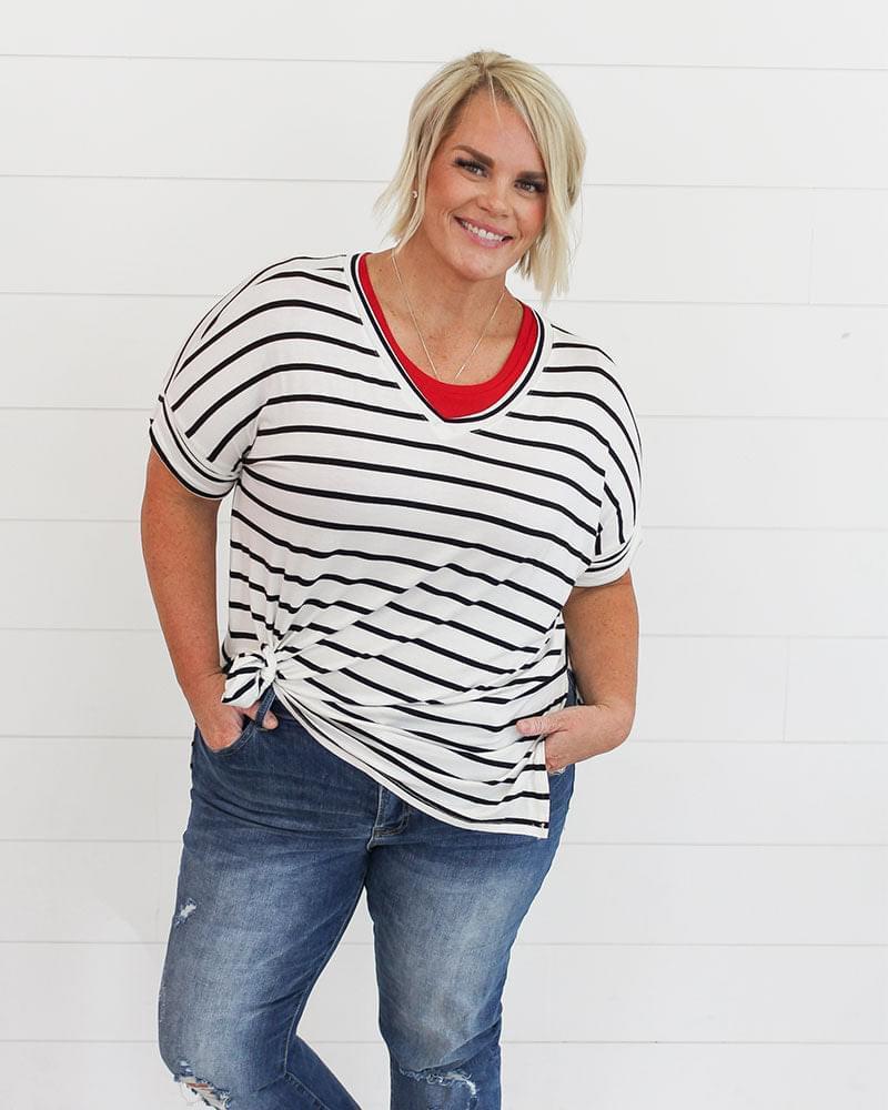 HALFTEE Layering Fashions Crew Neck Tank Halftee Female Product Image