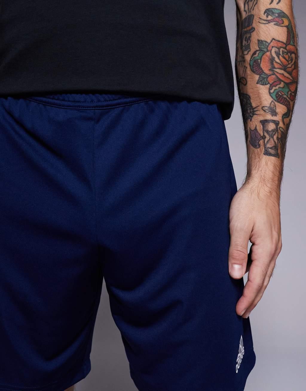 adidas Performance Entrada 22 shorts in navy Product Image