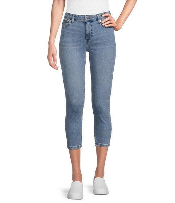 Westbound Skinny Crop Mid Rise Jeans Product Image