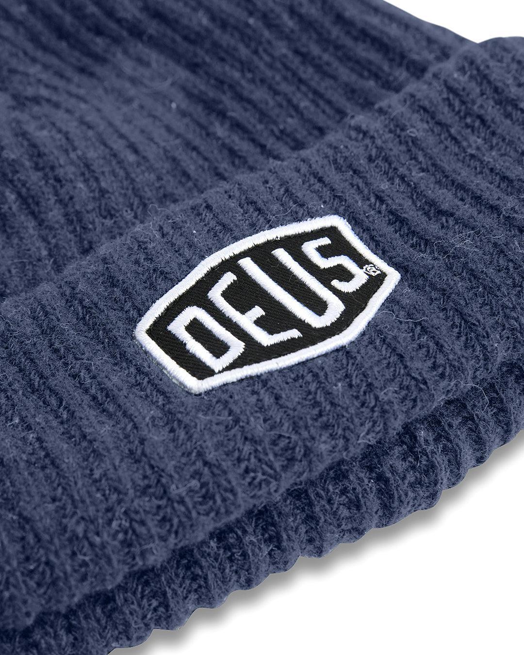 Shield Beanie - Navy Product Image