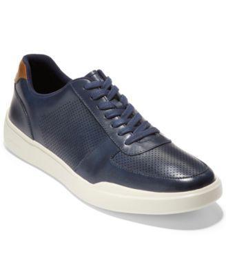 Cole Haan Grand Crosscourt Mens Leather Sneakers Product Image