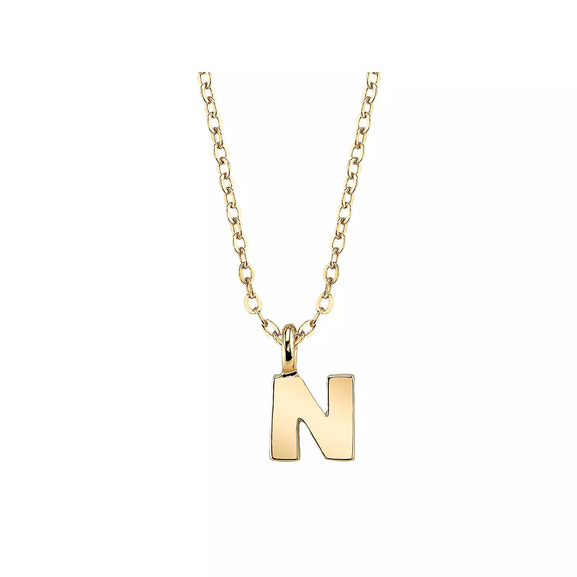 1928 Initial Pendant Necklace, Womens Product Image