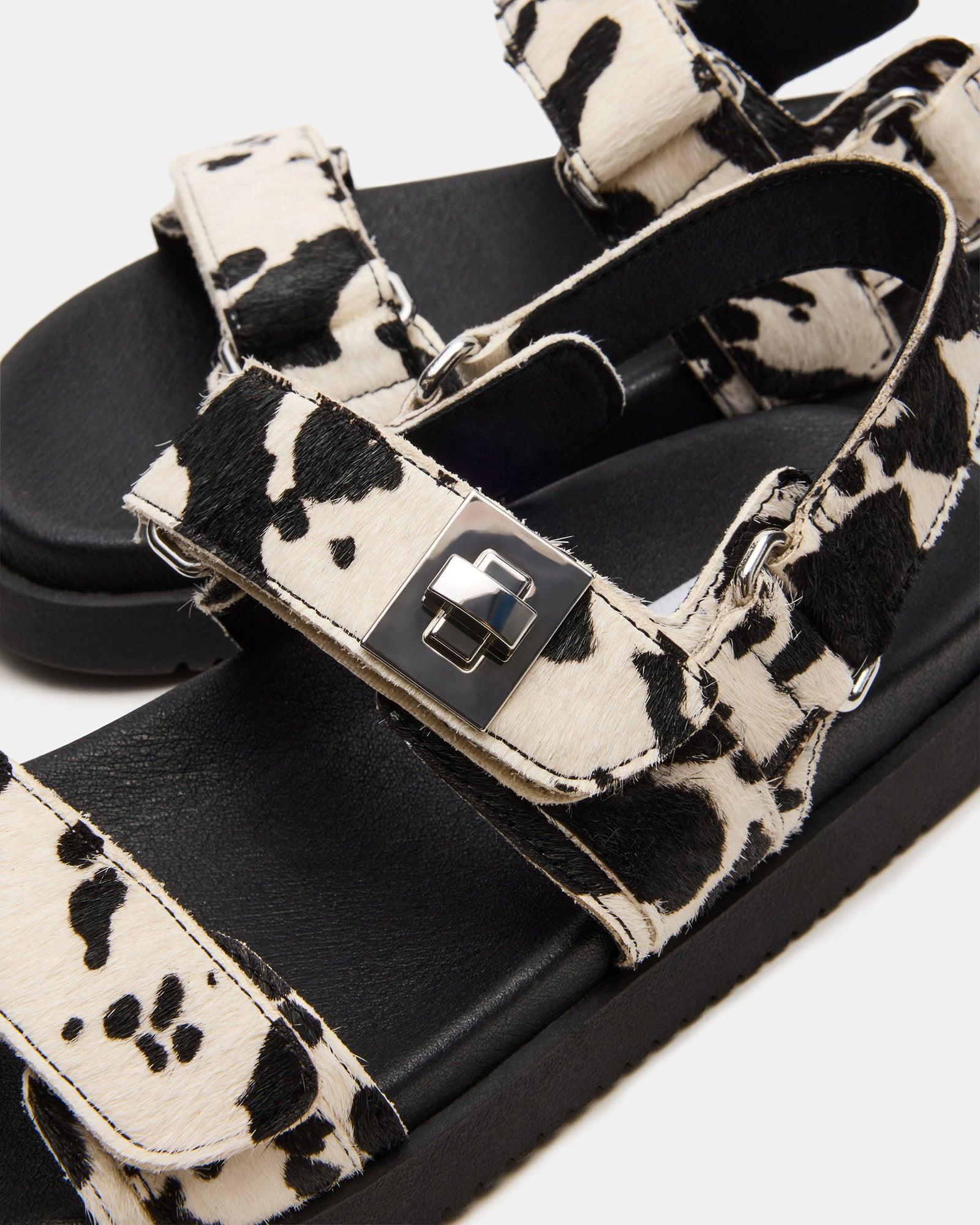 MONA BLACK COW PRINT Female Product Image