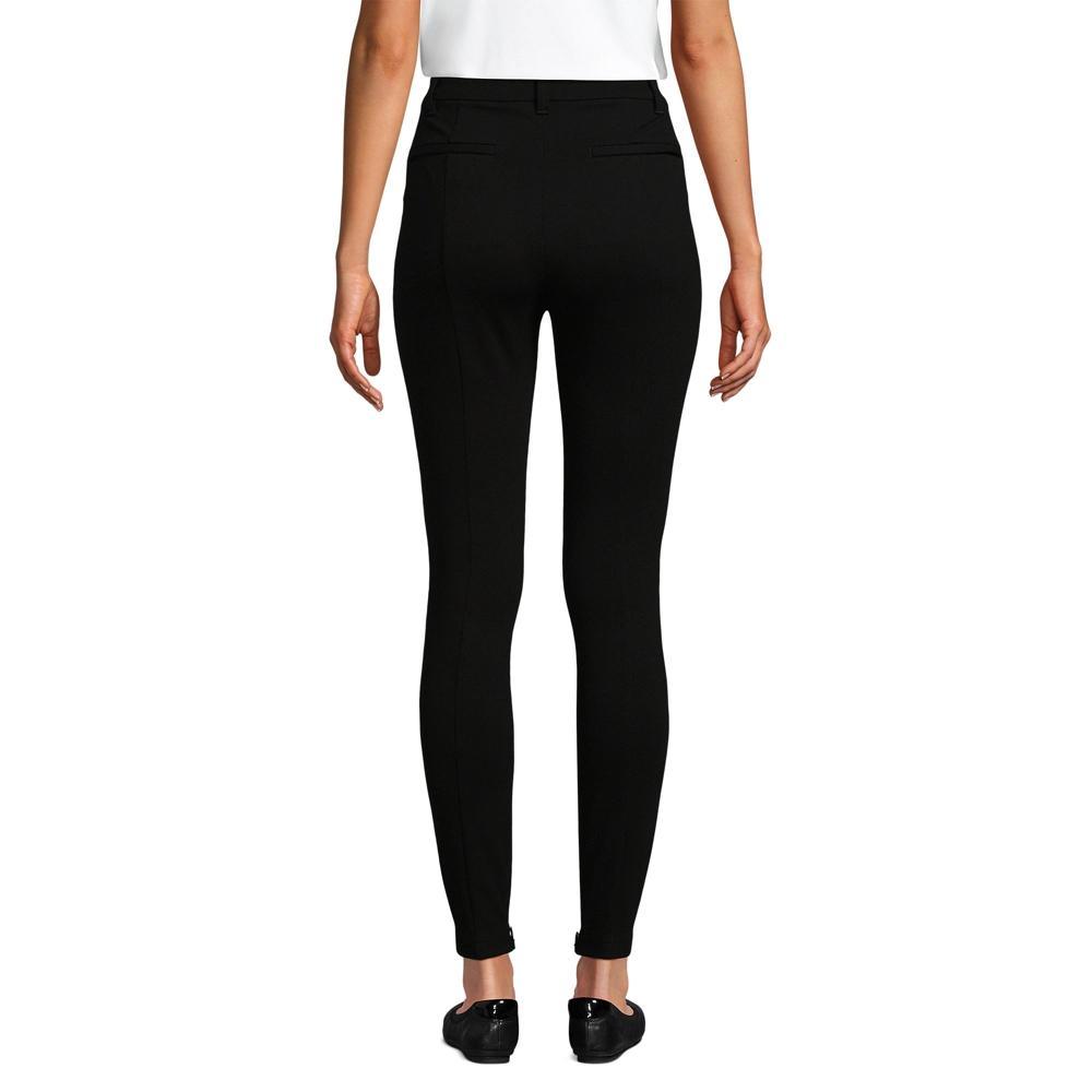 Women's Lands' End High Rise Ponte Polished Leggings, Size: 10, Deep  Blue Product Image