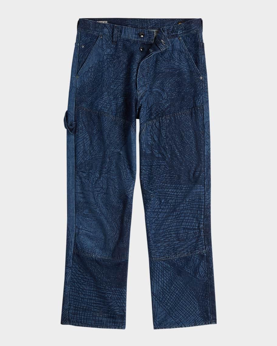Men's 3D Loose Carpenter Pants Product Image