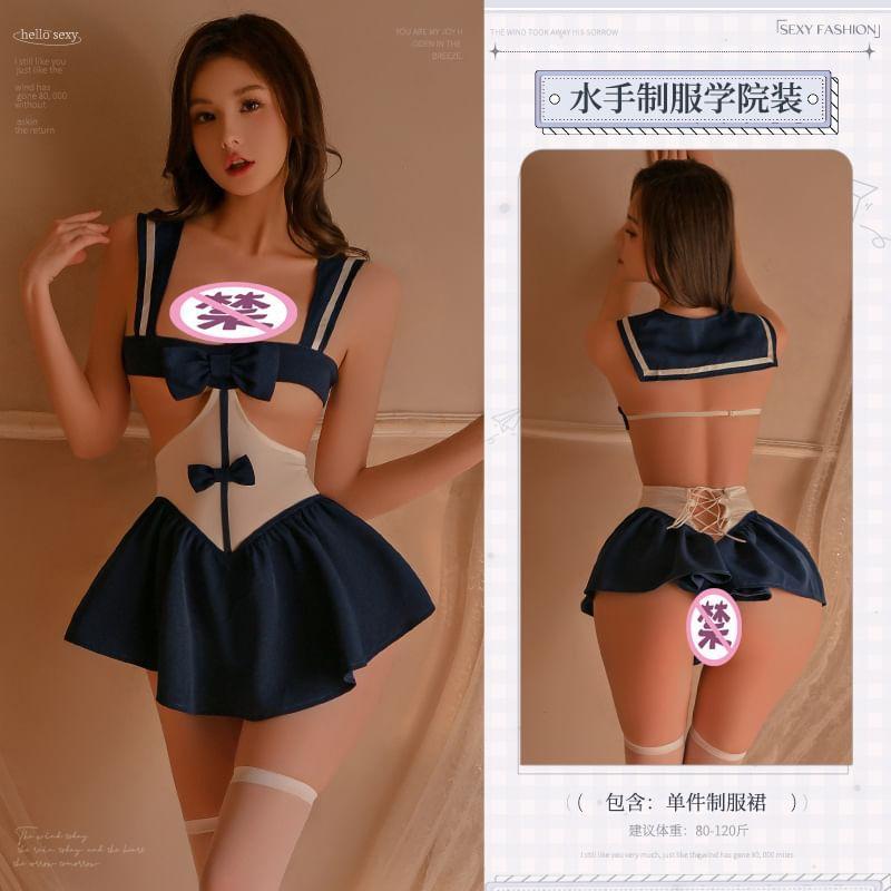 Lingerie Sailor Babydoll Product Image