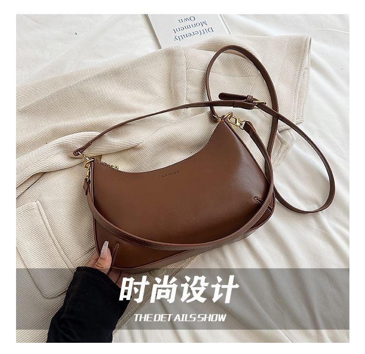 Faux Leather Shoulder Bag Product Image