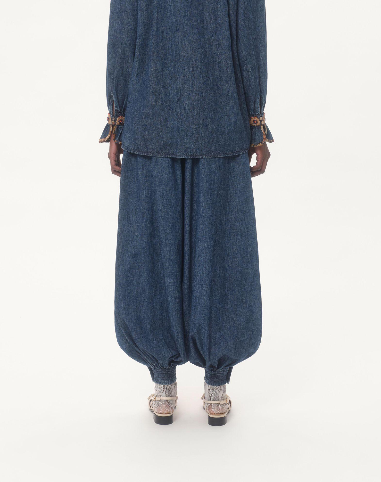 Chambray Denim Pants  Product Image