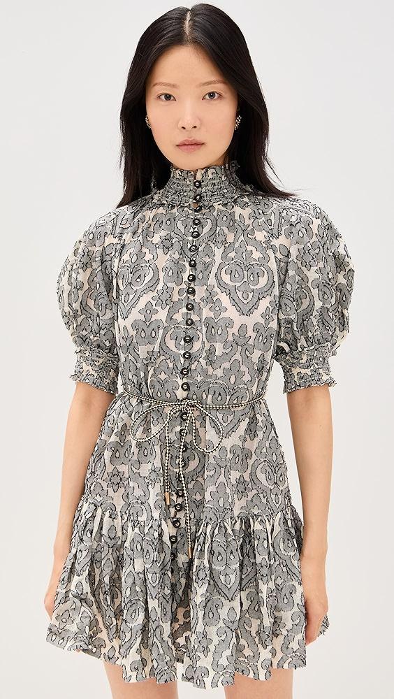 Zimmermann Wylie Lantern Mini Dress | Shopbop Product Image