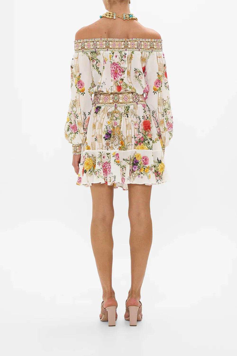 CAMILLA OFF SHOULDER SHORT DRESS Product Image