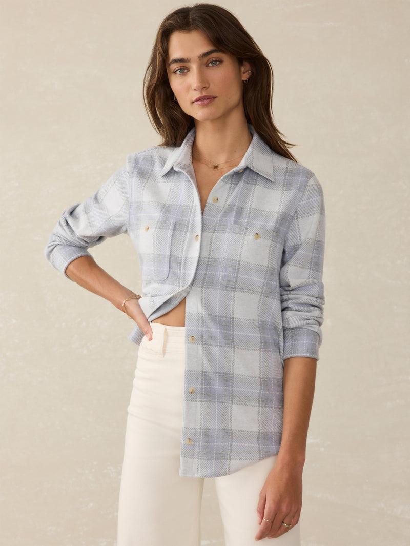 Legend™ Sweater Shirt - Blue Ravine Plaid Product Image