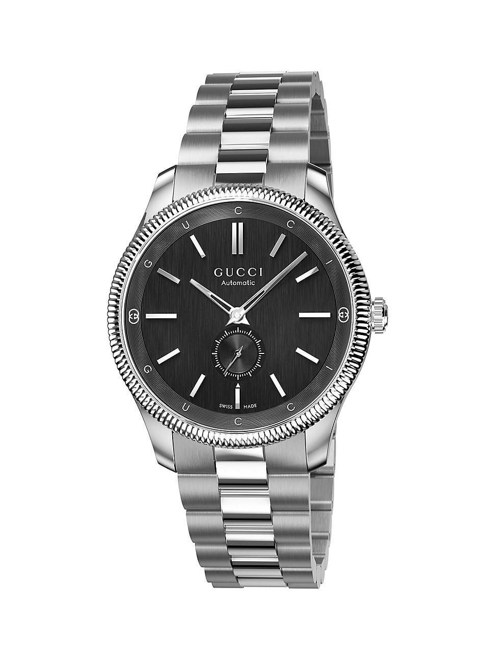 Mens G-Timeless Stainless Steel Bracelet Watch/40MM Product Image
