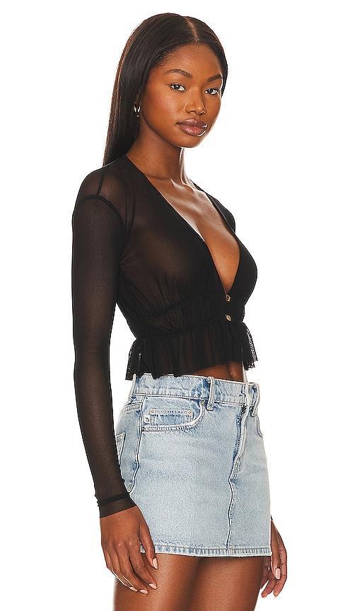 Ruched Cardigan Only Hearts Product Image