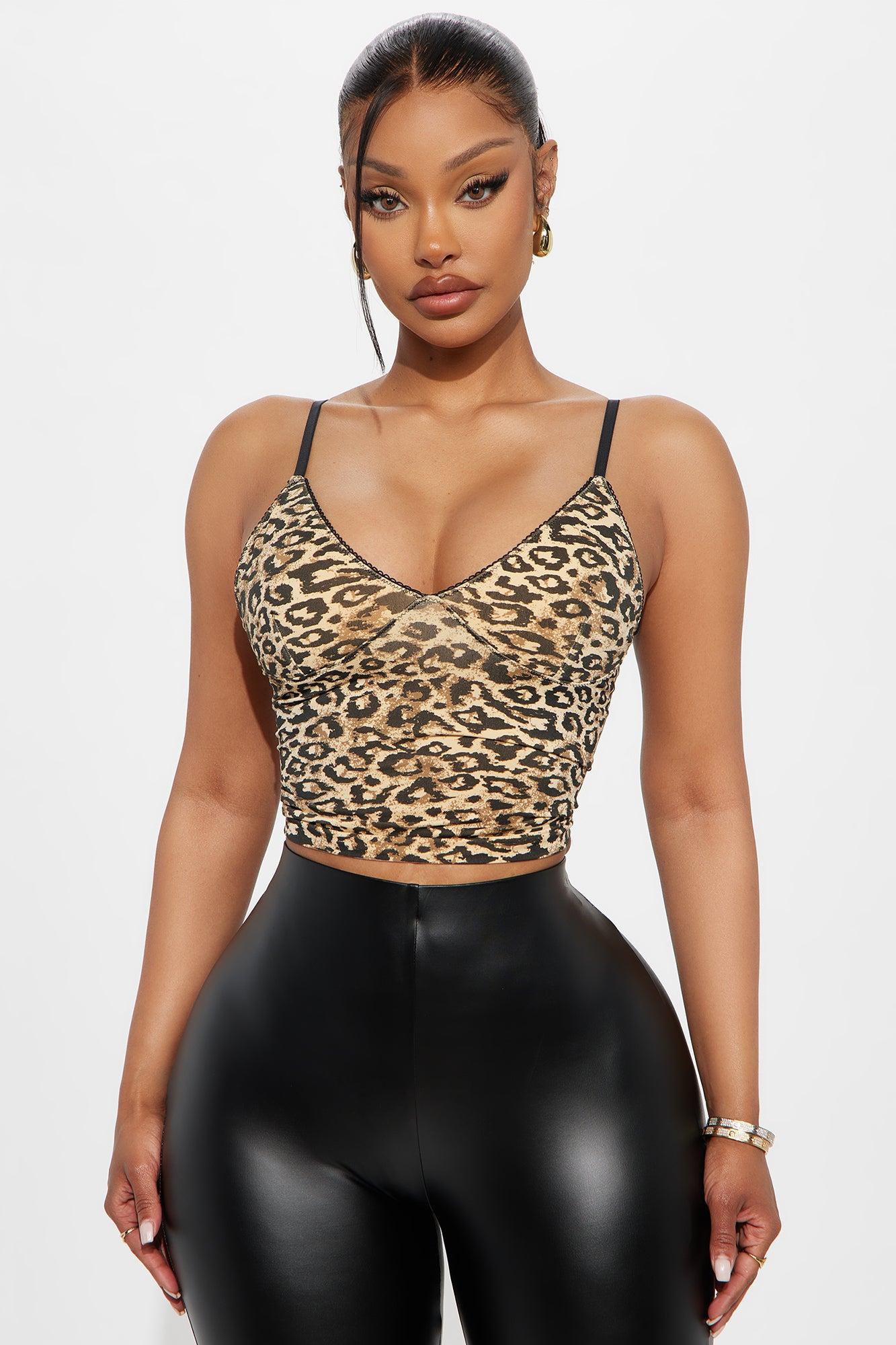 Right Direction Leopard Cami Top - Leopard Product Image