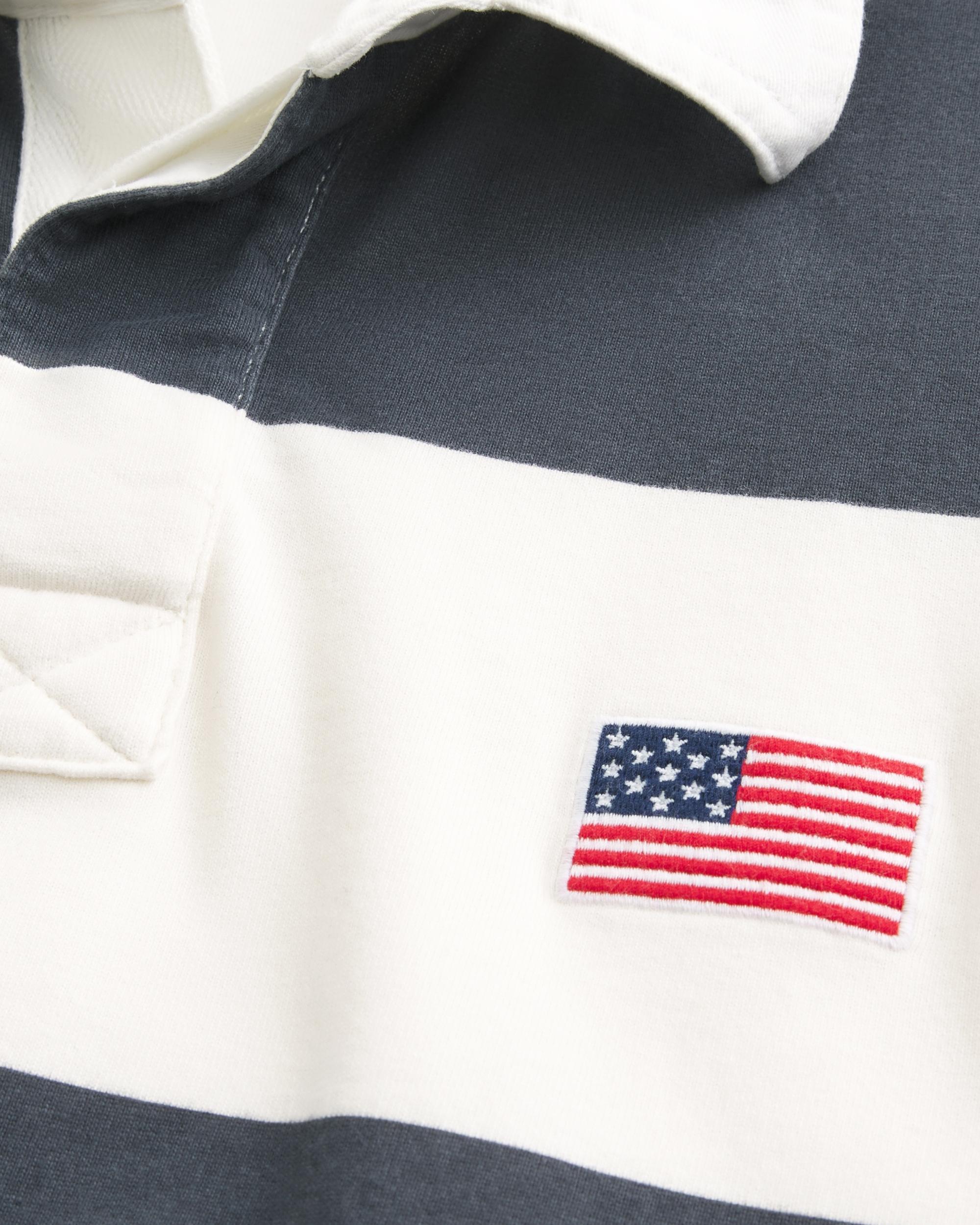 Boxy Heavyweight Rugby Polo Product Image