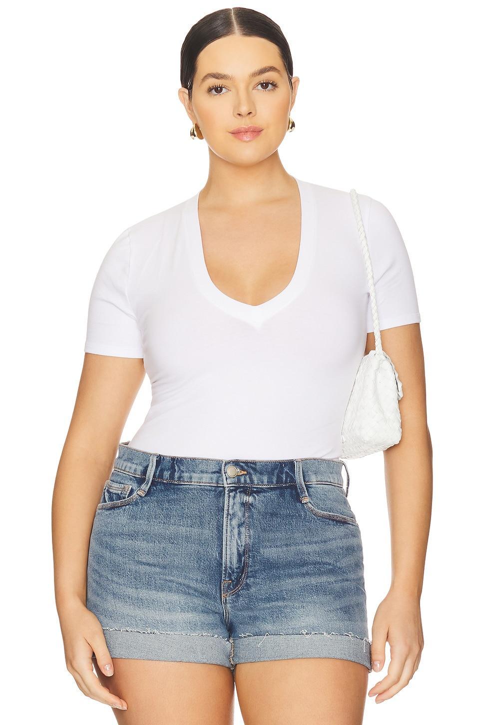 Deep V Bodysuit Good American Product Image