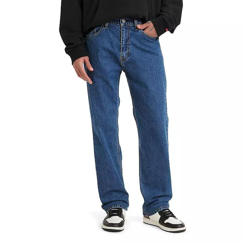 Men's Levi's® 505™ Regular Fit Stretch Jeans, Size: 34X30, Stonewash Product Image