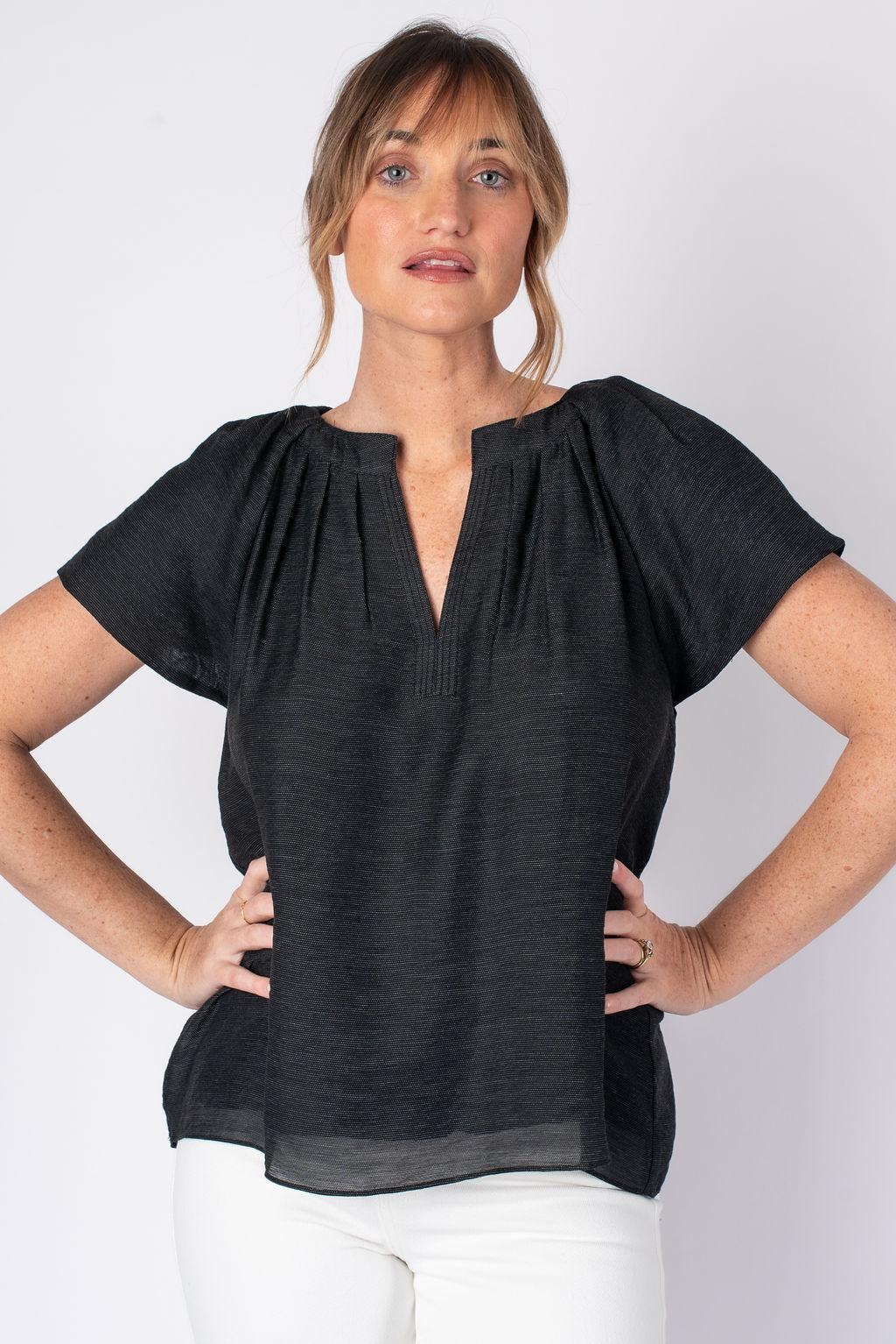 Olivia Flutter Sleeve Blouse Product Image