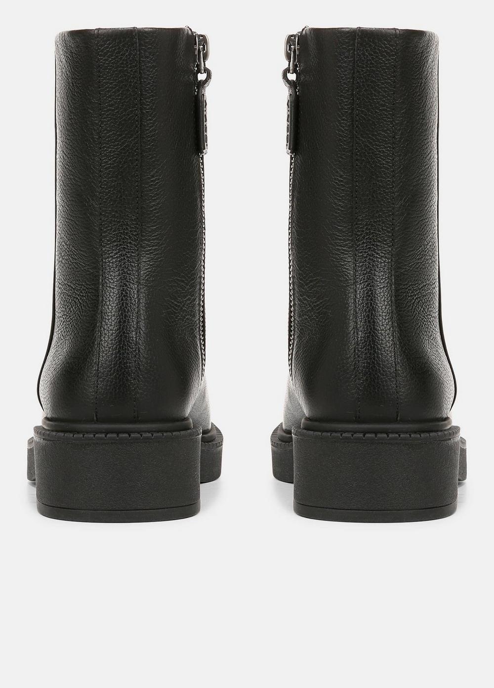 Womens Kady Leather Ankle Boot, Black, Size 5.5 Vince Product Image