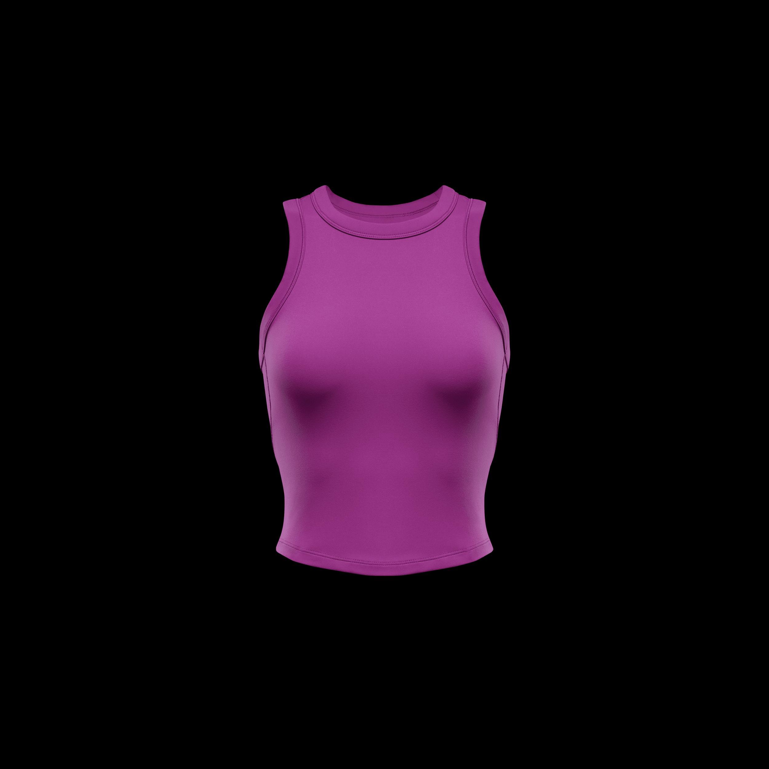 Nike Women's One Fitted Dri-FIT Cropped Tank Top Product Image