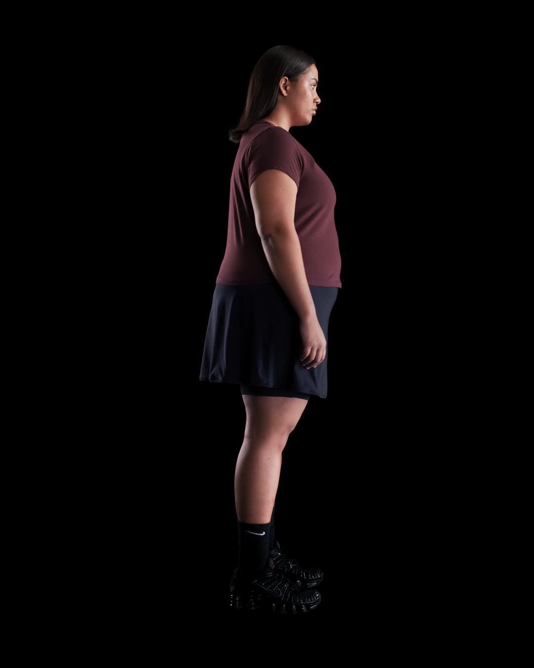 Women's Nike Sportswear Chill Knit Cropped T-Shirt (Plus Size) Product Image