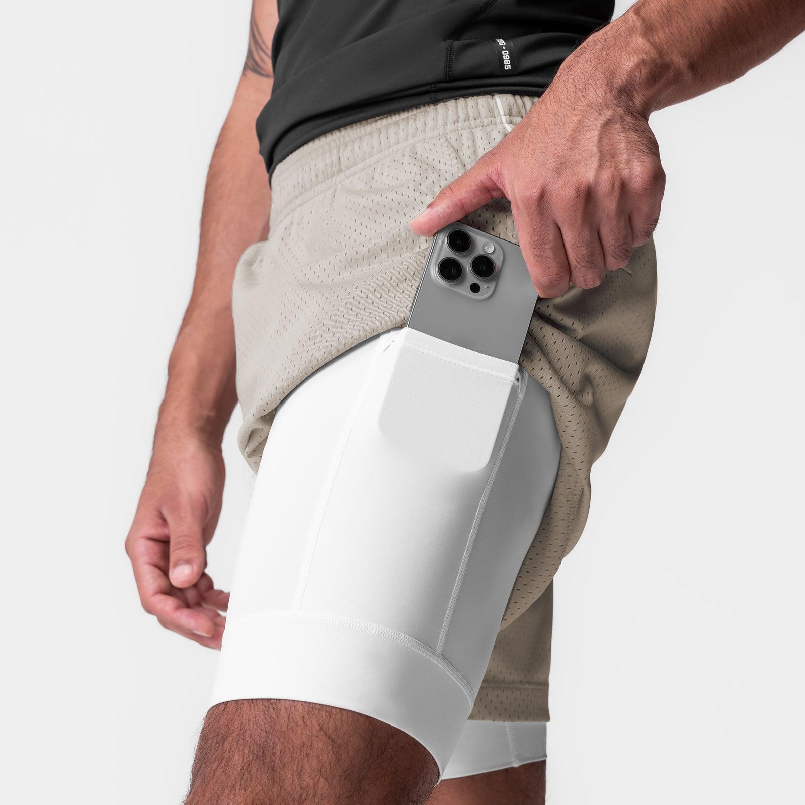 0991. Ion-Mesh 5" Liner Short - Chai Male Product Image