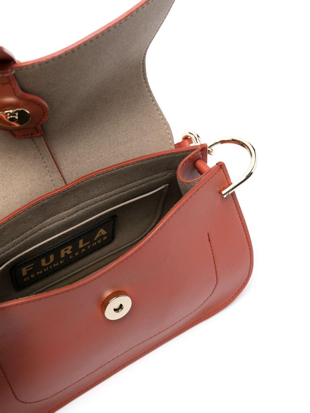 logo-plaque leather tote bag Product Image