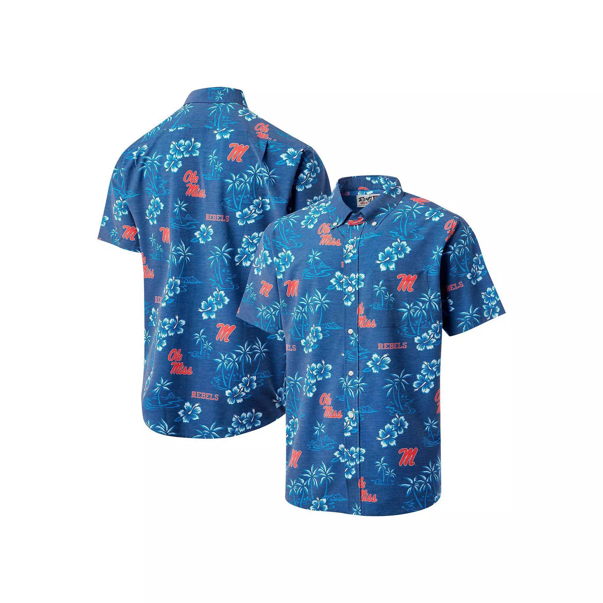 Men's Reyn Spooner Navy Ole Miss Rebels Classic Button-Up Shirt, Size: 3XL, Blue Product Image