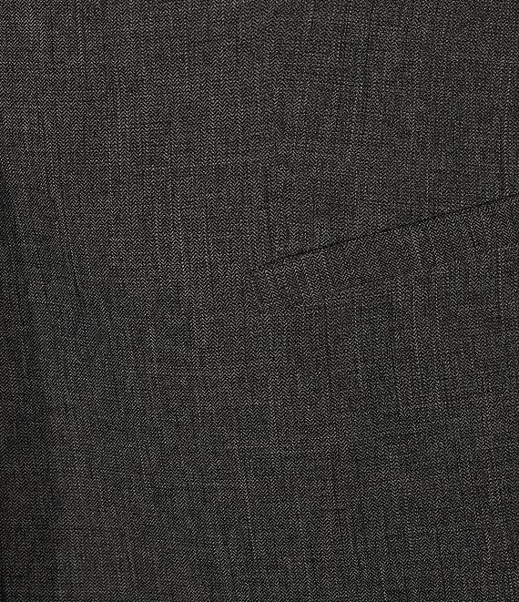 Anne Klein Crossdye Stretch Notch Lapel One-Button Blazer Product Image