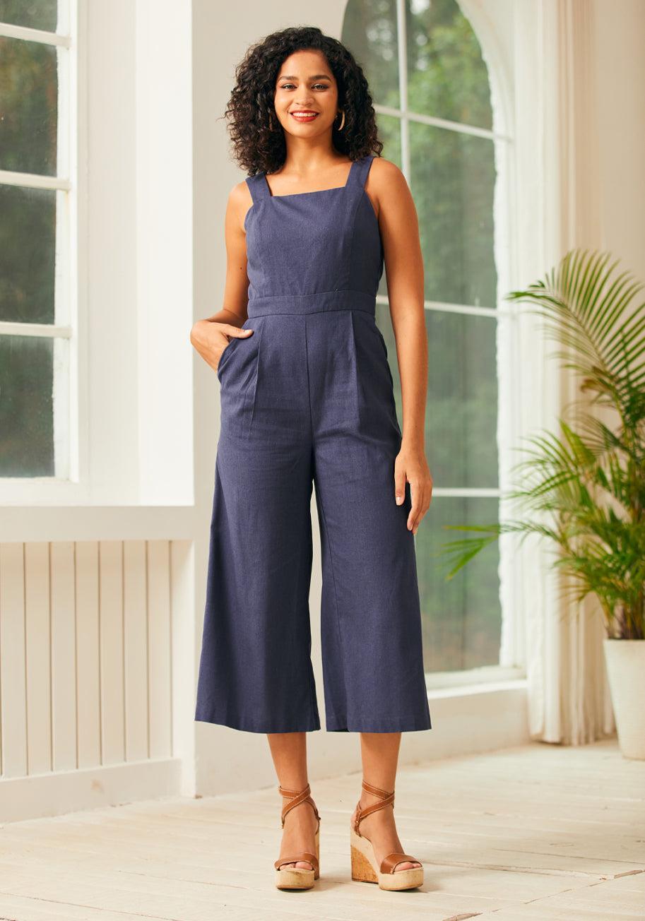 A Playful Bouquet Jumpsuit Product Image